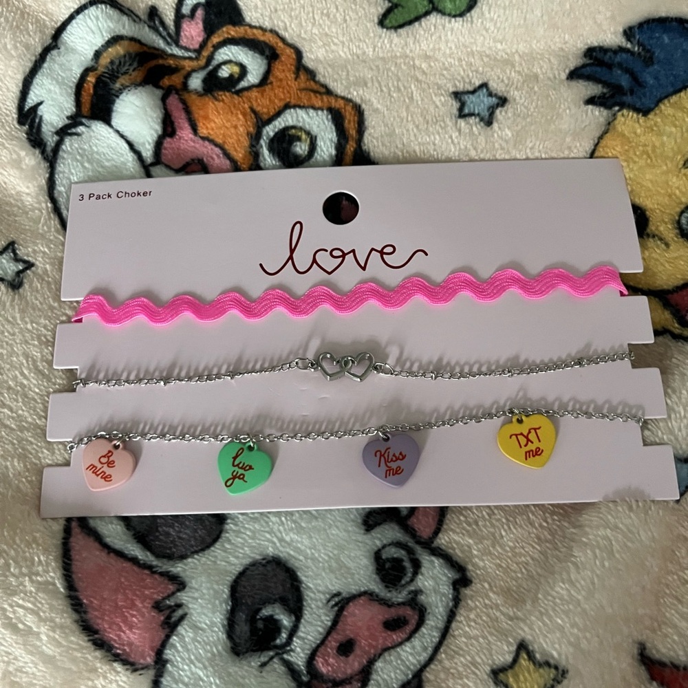 Girl Necklace Choker Set NEW